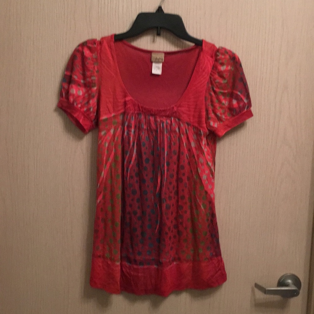 Daytrip Red/ Grey Shirt Size M